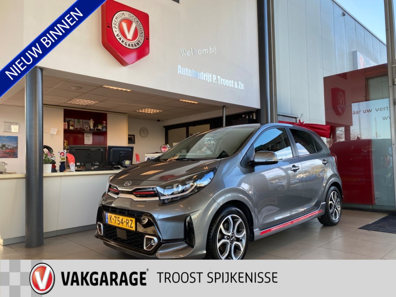 Kia Picanto - 1.0 DPI GT-Line 1.0 DPi GT-Line,1e Eigenaar,Dealeronderhouden,Navigatie,Achteruitrijcamera,Spraakbediening - AutoWereld.nl