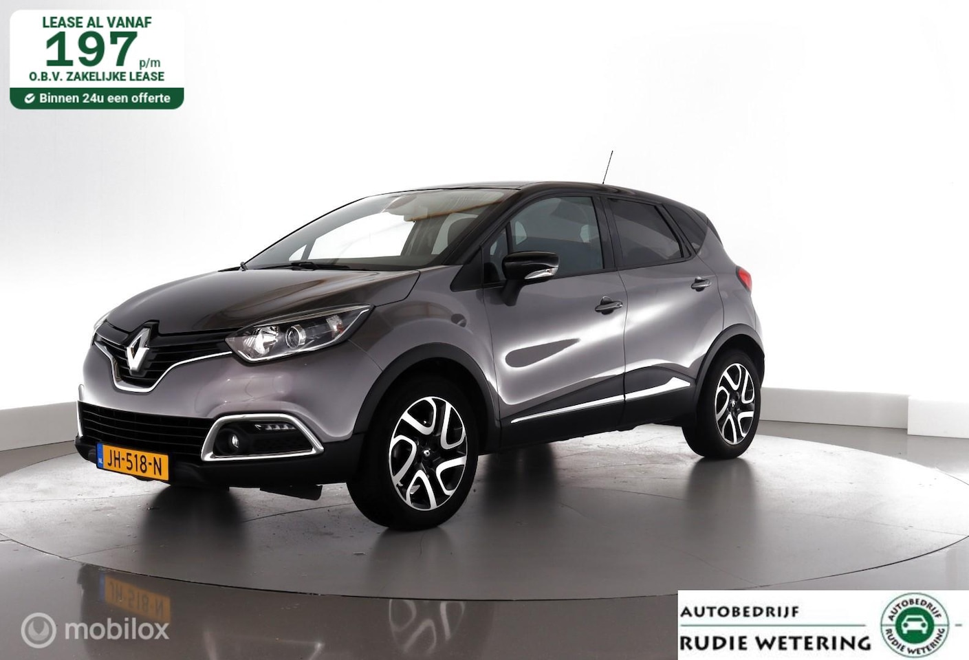 Renault Captur - 1.2 TCe 120PK Automaat Dynamique trekhaak|cam|ecc|pdc|lmv17 - AutoWereld.nl