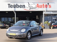 Volkswagen New Beetle Cabriolet - 1.6 Highline Airco, Trekhaak, Stoelverwarming, Cruise control