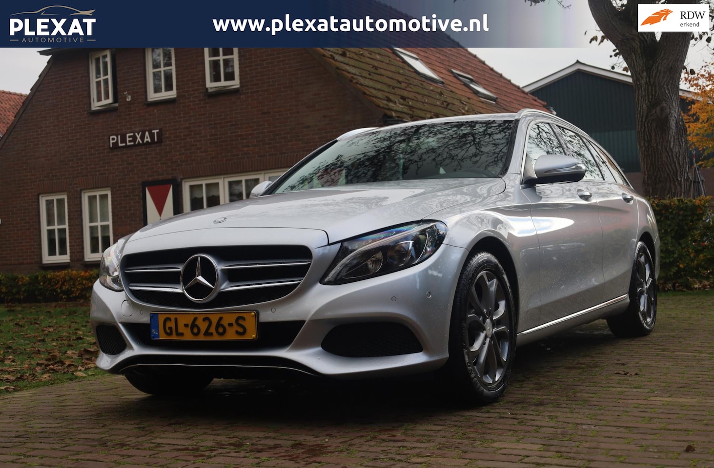 Mercedes-Benz C-klasse Estate - 180 Prestige Aut. | Sportstoelen | Trekhaak | Elek. Kofferklep | Historie | Stoelverwarmin - AutoWereld.nl