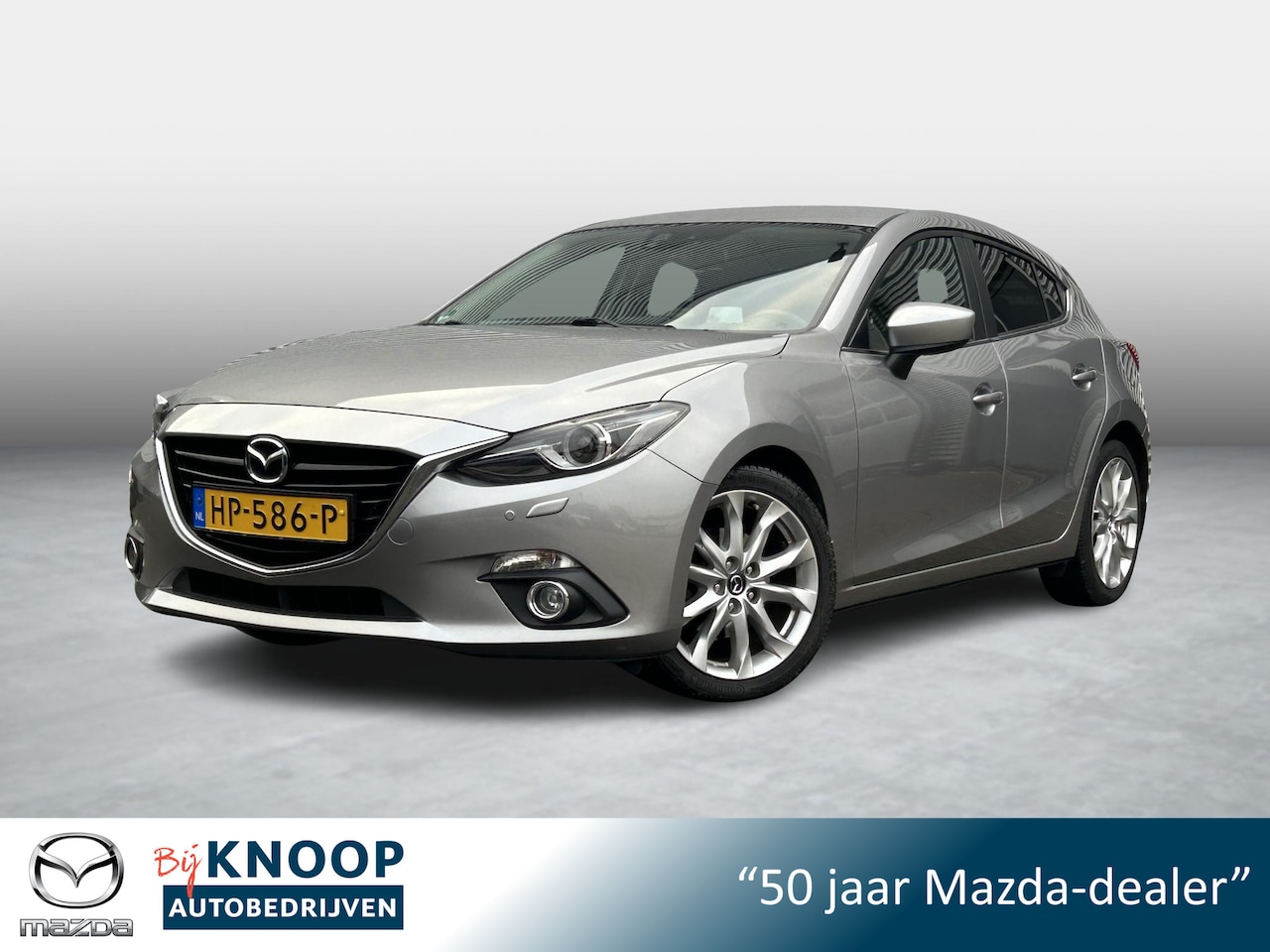 Mazda 3 - 2.0 GT-M | Goed onderhouden | Leder | LED | - AutoWereld.nl