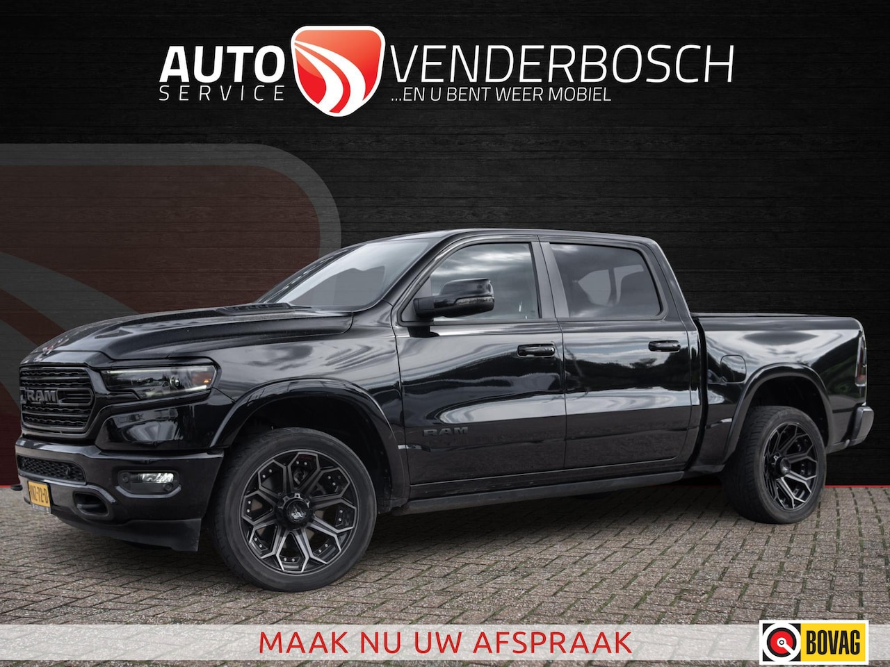 Dodge Ram 1500 - 5.7 V8 4x4 Crew Cab Limited 402pk | 360 Camera | Stoelventilatie | Pano - AutoWereld.nl