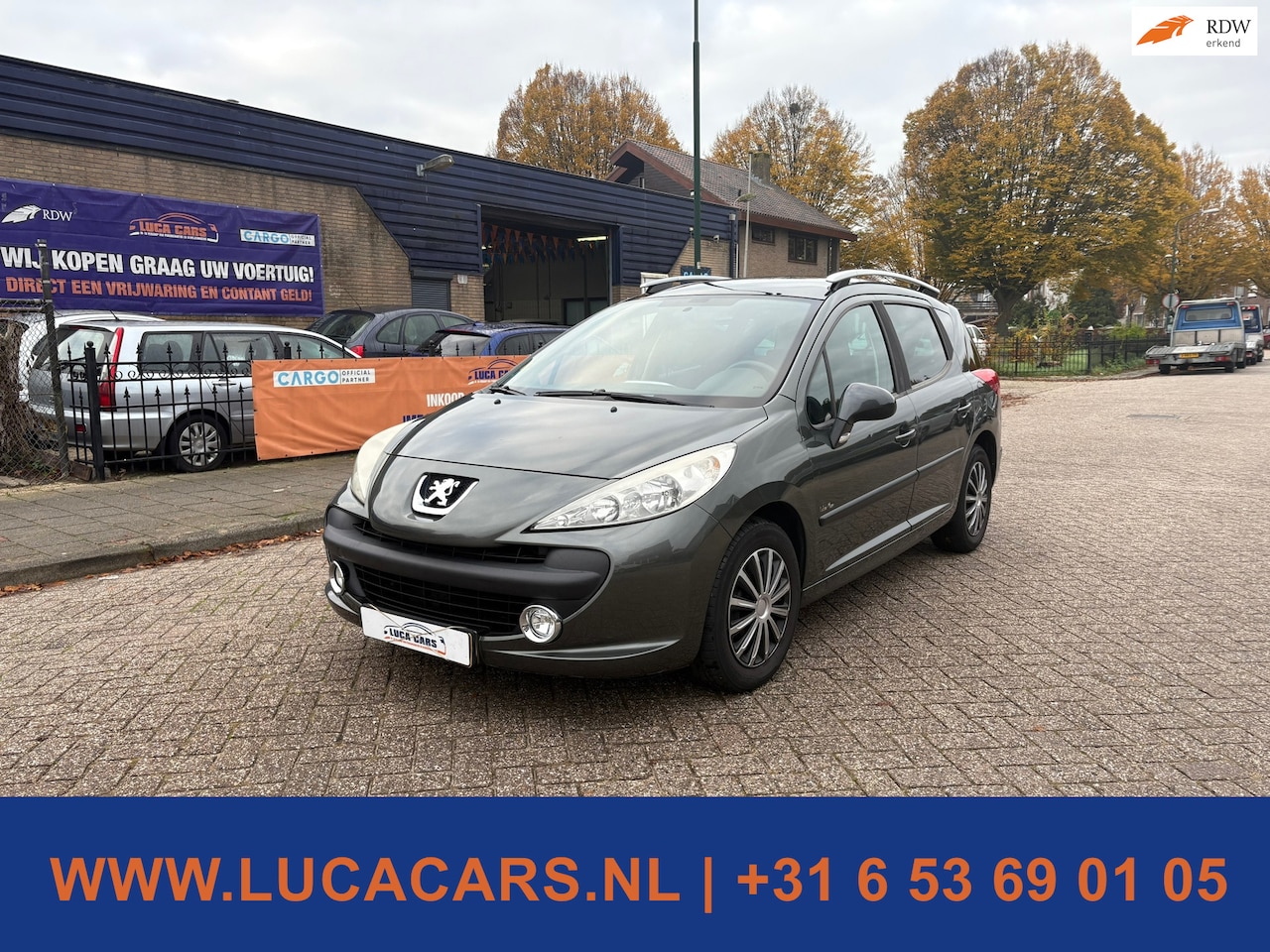 Peugeot 207 SW - 1.4 XR 2X SLEUTEL + BOEKJES! NIEUWE APK! - AutoWereld.nl