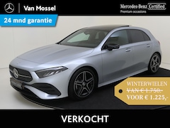 Mercedes-Benz A-klasse - 180 AMG Line / Stoelverwarming / Achteruitrijcamera / Panorama-schuifdak / Night-Pakket /