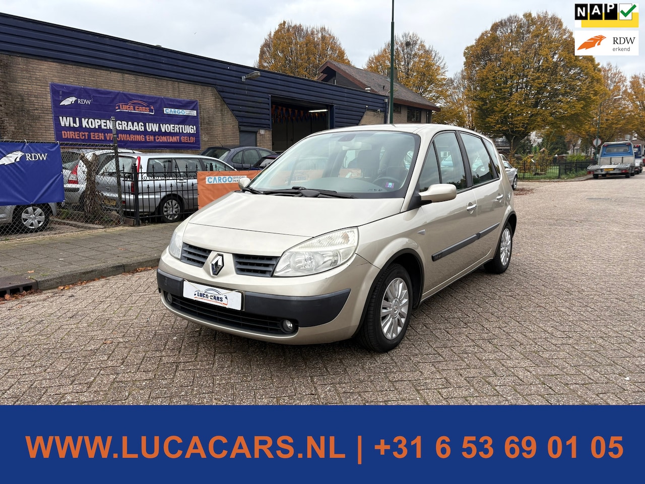 Renault Scénic - 1.6-16V Dynamique Comfort 2X SLEUTEL + BOEKJES! - AutoWereld.nl