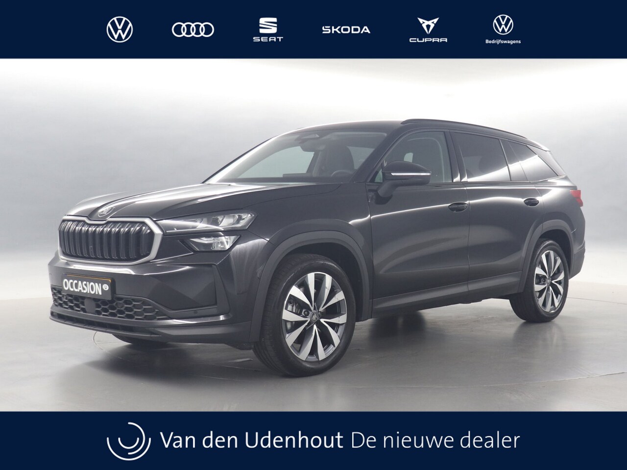 Skoda Kodiaq - 1.5 TSI 150pk MHEV Business Edition 7p. DSG / Navigatie / Stoelverwarming / Camera / Trekh - AutoWereld.nl