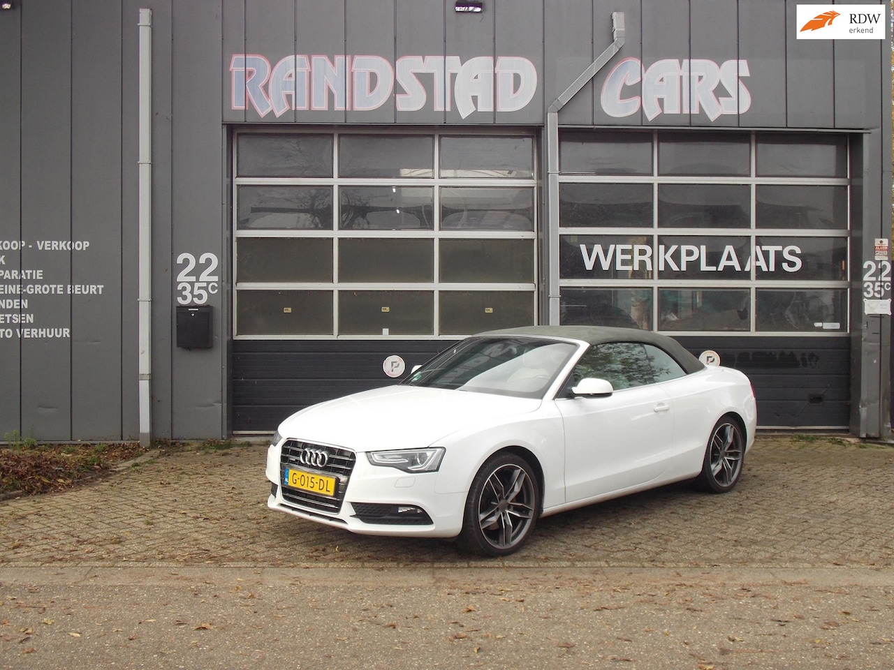 Audi A5 Cabriolet - 3.0 TDI quattro Pro Line S Open Days Airco Elek Pakket 2013Bj - AutoWereld.nl
