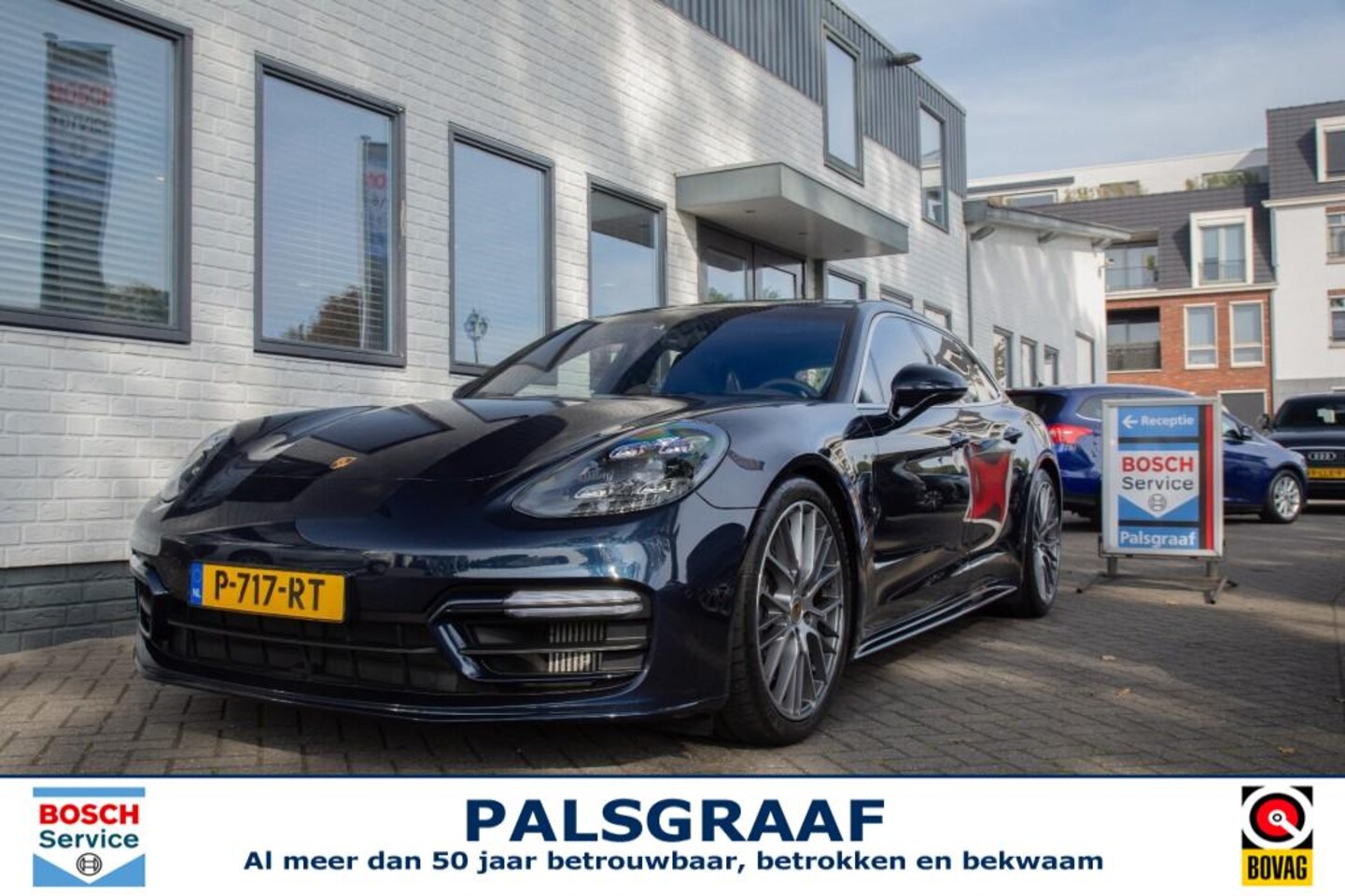 Porsche Panamera Sport Turismo - 2.9 4 E-HYBRID Platinum Sport Chrono Full Loaded GROOT LEDER Pack - AutoWereld.nl