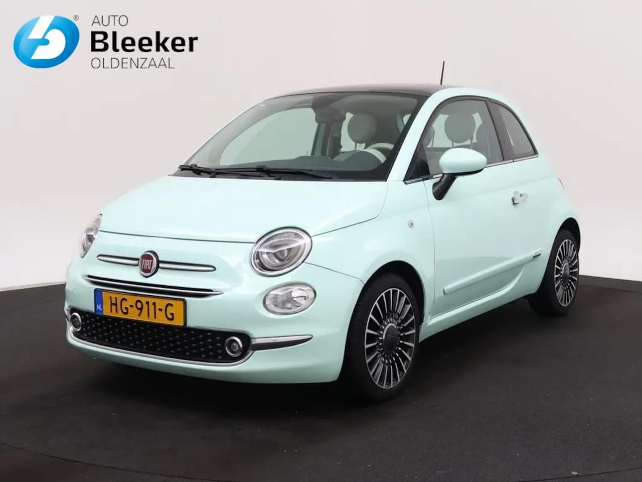 Fiat 500 - 0.9 TwinAir Turbo Lounge LED Pano LMV ECC - AutoWereld.nl