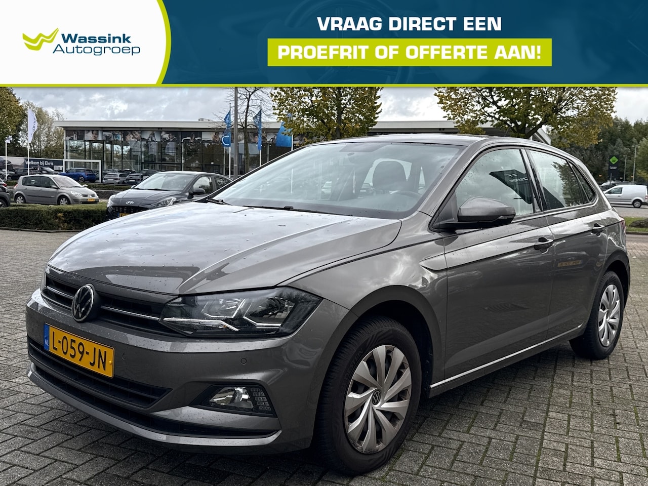 Volkswagen Polo - 1.0 TSI 95pk Comfortline | Nette Auto | All Season Banden | Adaptive Cruise Control | Navi - AutoWereld.nl