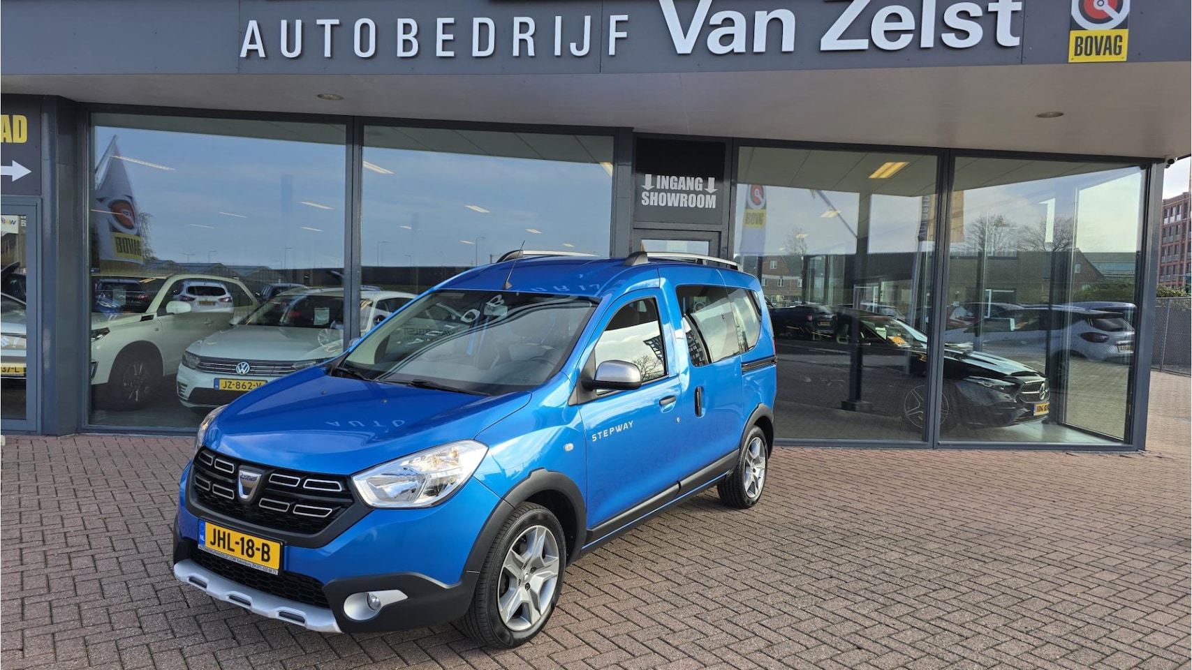 Dacia Dokker - 1.3 TCe Stepway 1.3 TCe Stepway 131 PK , AIRCO, Multimediasysteem, Navigatie, Achteruitrijcamera, Cruise c - AutoWereld.nl