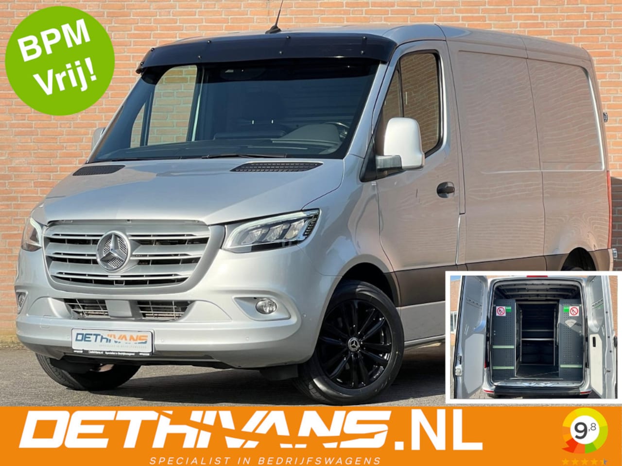 Mercedes-Benz Sprinter - 314CDI 143PK 9G-Tronic / M-Bux / Distronic /Complete inrichting - AutoWereld.nl