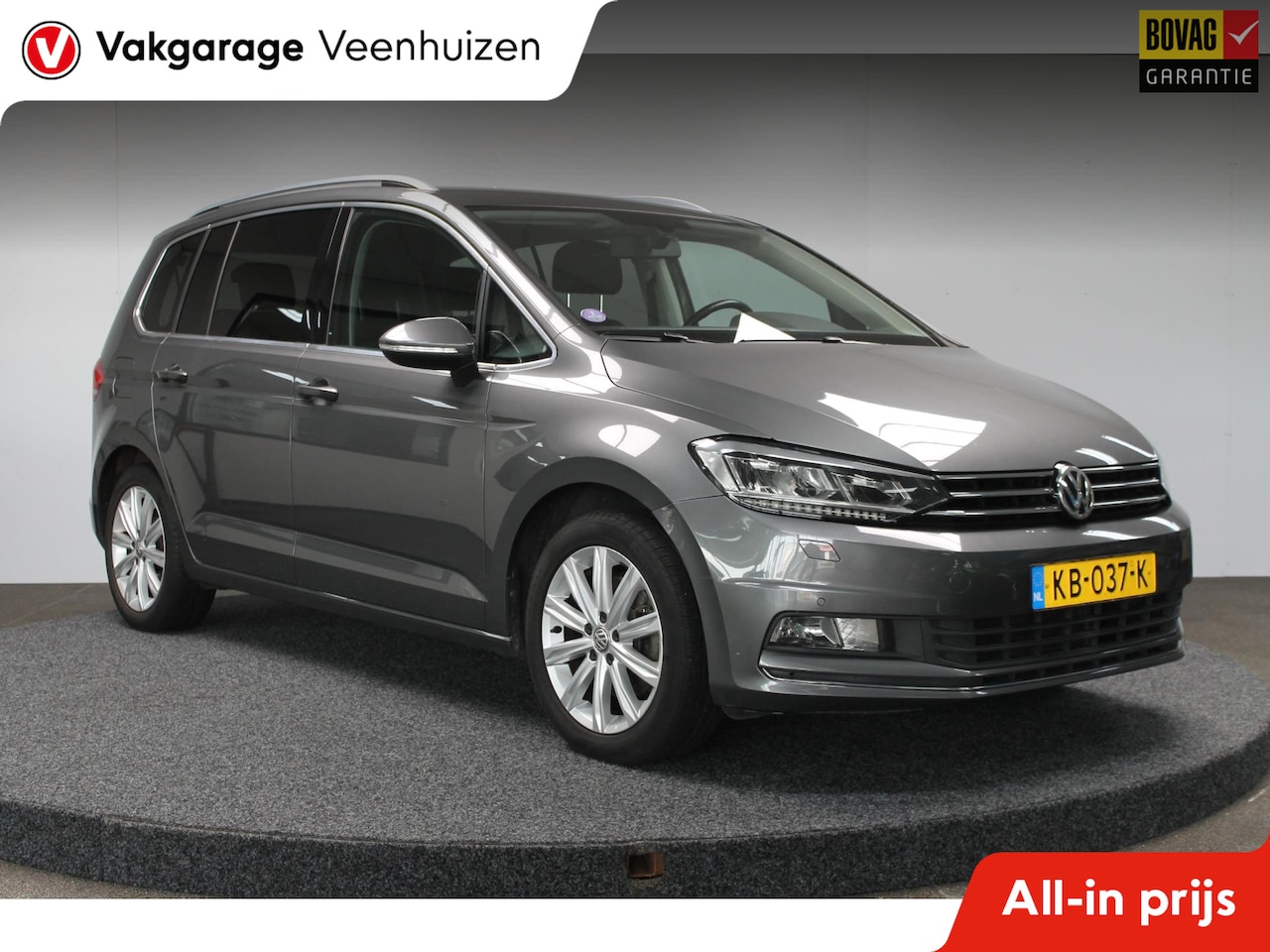 Volkswagen Touran - 1.4 TSI Highline 7persoons|Rijklaar prijs|Camera|Trekhaak|Stoelver.|Navi|Cruise| - AutoWereld.nl