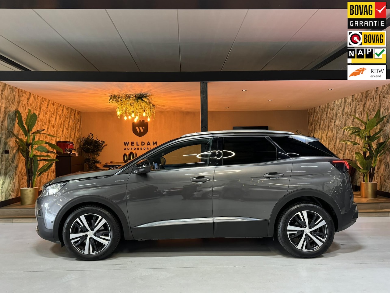 Peugeot 3008 - 1.6 PureTech GT Line Garantie Pano 181 PK Cruise Carplay 360 Camera Clima Navi LED DAB Rij - AutoWereld.nl