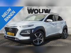 Hyundai Kona - 1.6 T-GDI 177PK Premium 4WD Automaat | Trekhaak | Schuif-Kanteldak | All-Season | HUD | Ca
