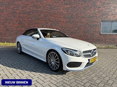 Mercedes-Benz C-klasse Cabrio - 180 Premium Plus AMG Airscarf Burmester 360 Camera Led High-performance
