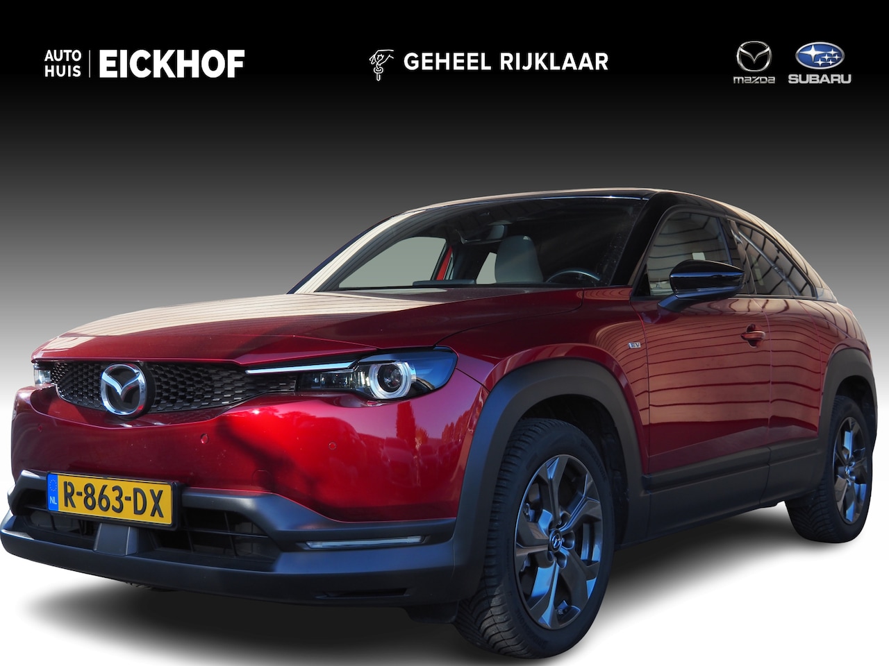 Mazda MX-30 - e-SkyActiv EV 145 Makoto 36 kWh - Dealer onderhouden - Sunroof - AutoWereld.nl