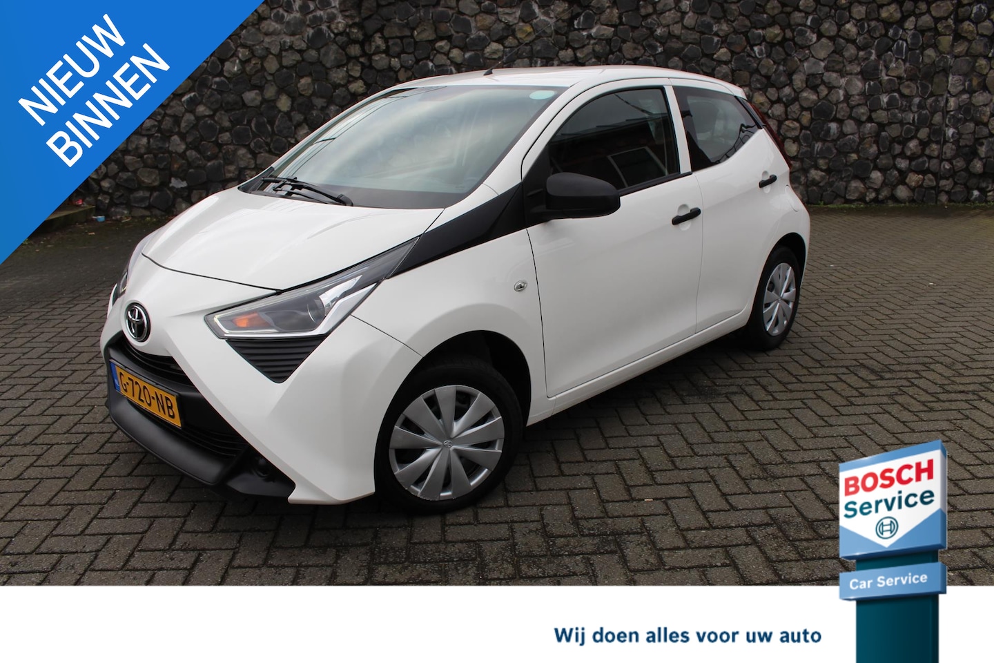 Toyota Aygo - 1.0 VVT-i x-fun carplay audio Airco 1jaar garantie - AutoWereld.nl