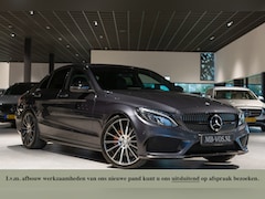 Mercedes-Benz C-klasse - 200 AMG Leder|Carbon|Burmester|20"|ILS|Comand|Sfeerverlichting|Memory|Volledige historie