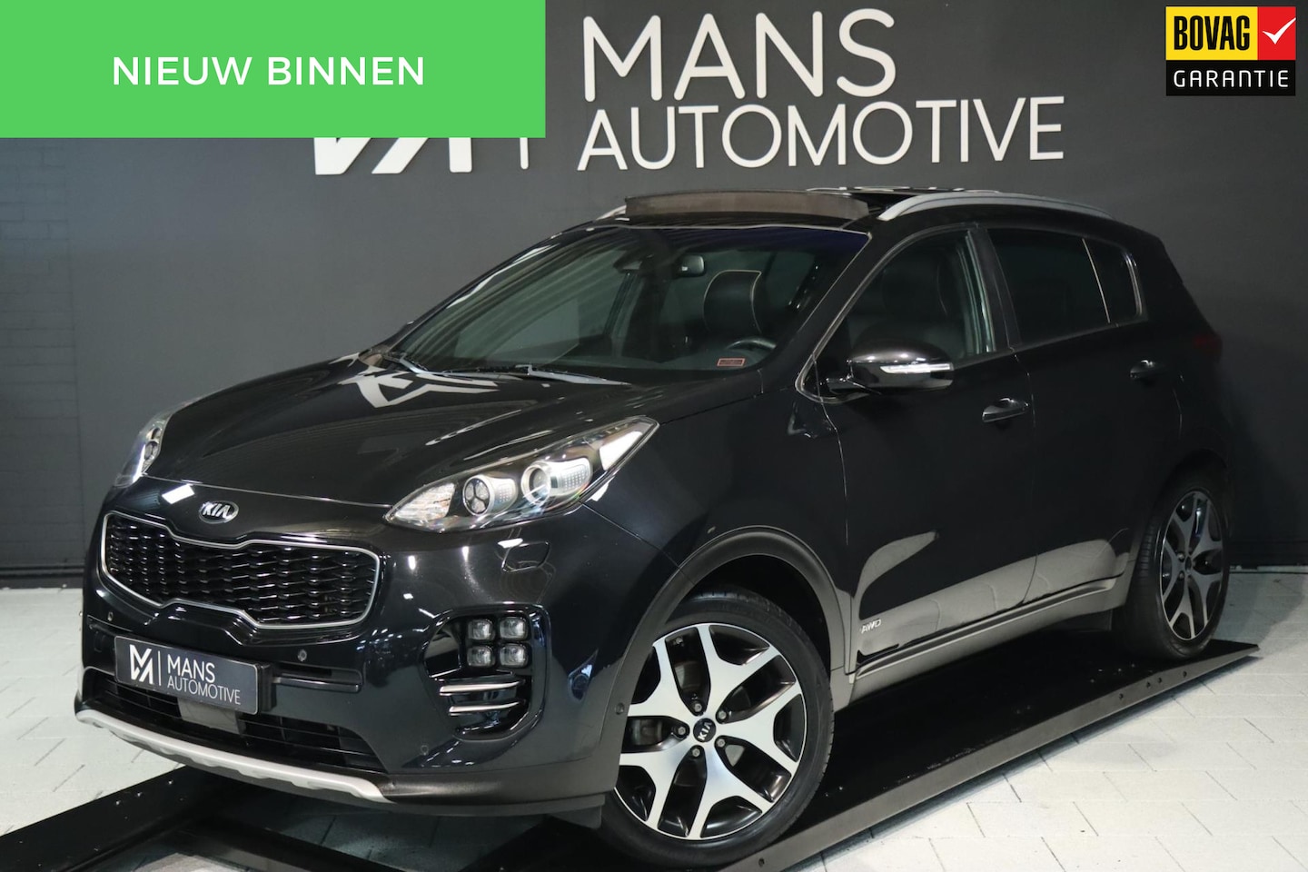 Kia Sportage - 1.6 T-GDI 4WD GT-Line / PANODAK / KEYLESS / CAMERA / DODEHOEK / STUUR+STOELVERW - AutoWereld.nl