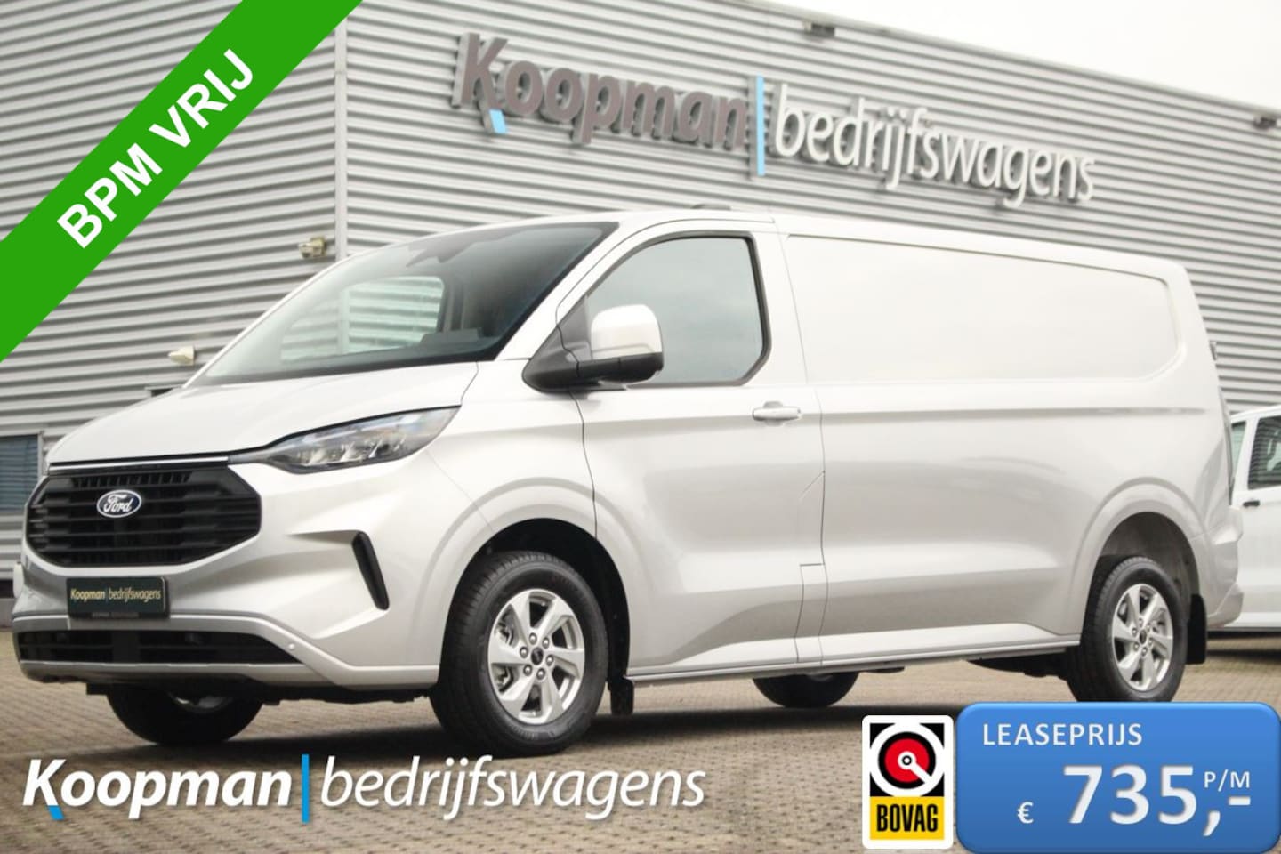 Ford Transit Custom - 320 2.0TDCI 170pk L2H1 Limited | Automaat | LED | Sync 4 13" | Keyless | Camera | Carplay/ - AutoWereld.nl