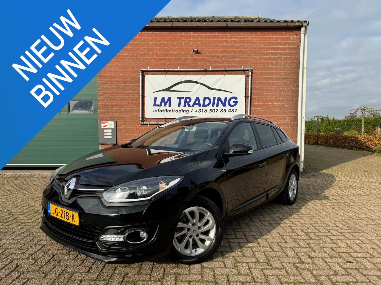 Renault Mégane Estate - 1.2 TCe Limited NAVI PDC TREKHAAK CRUISE LMV LED 2E EIGENAAR, NAP! COMPLEET BOEKJES + 2 SL - AutoWereld.nl