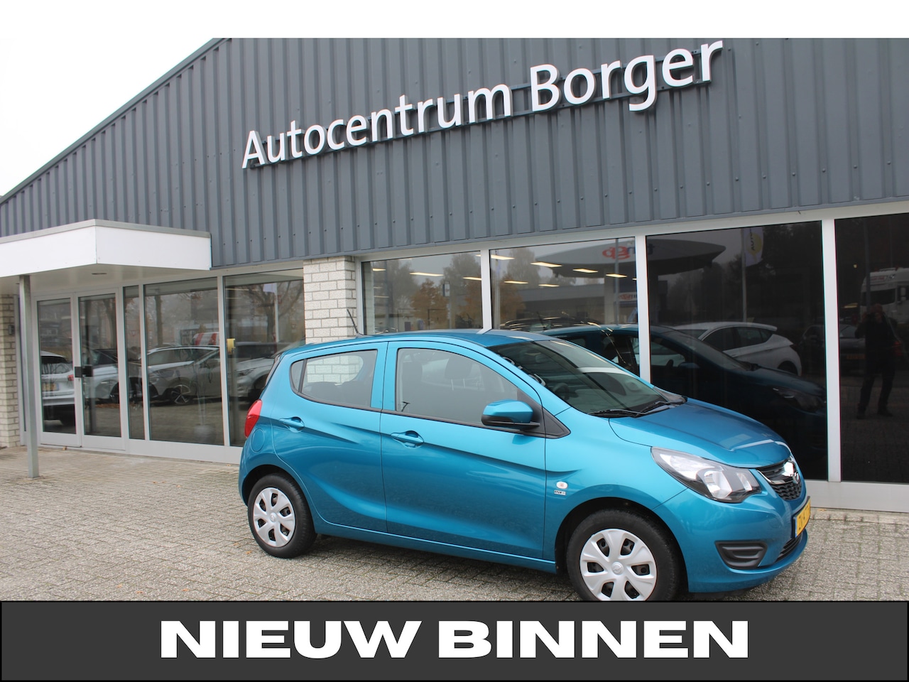 Opel Karl - 1.0 ecoFLEX 120 Jaar Edition airco/cruise /audio/blue tooth - AutoWereld.nl