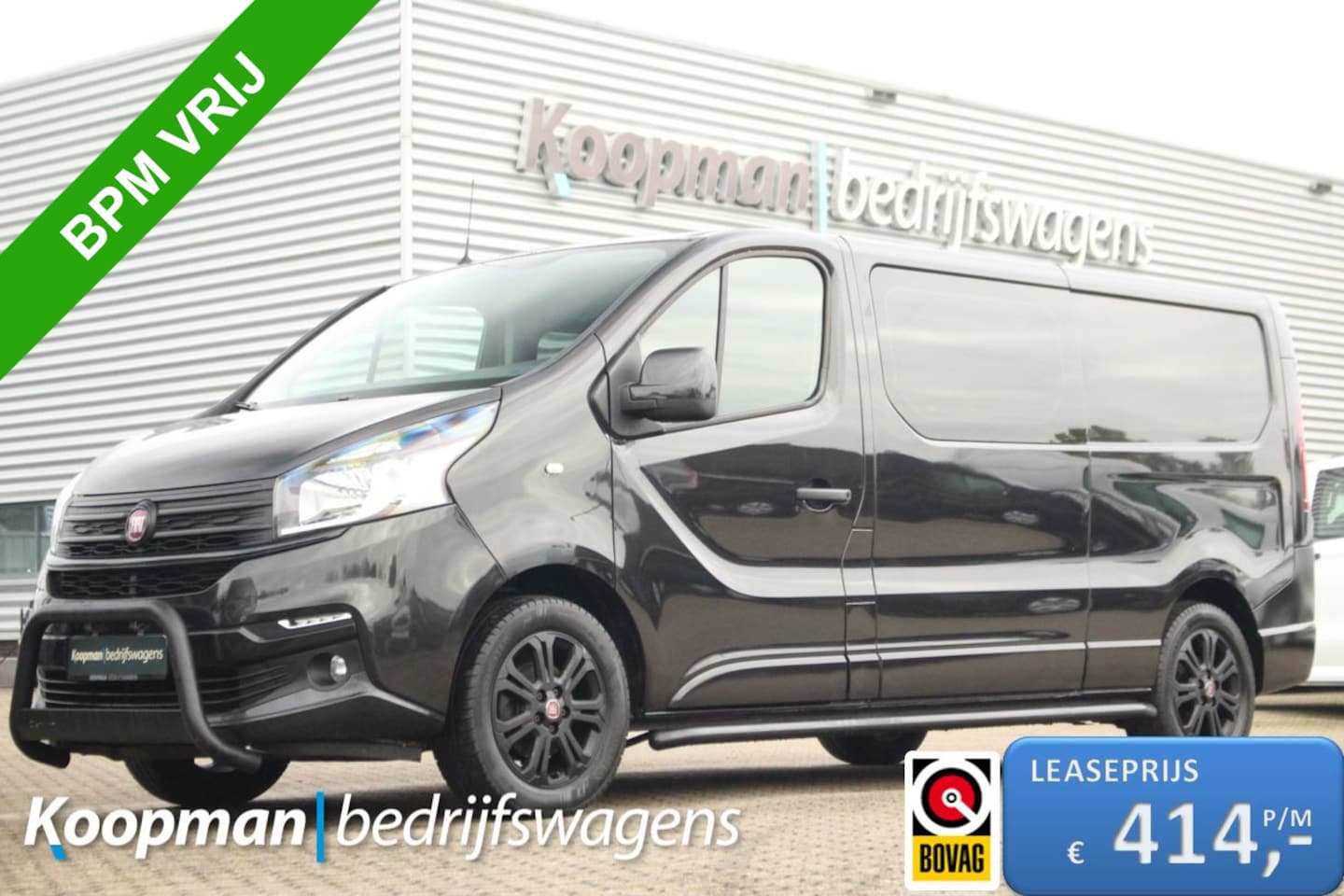 Fiat Talento - 2.0 MultiJet 146pk L2H1 Business Pro DC | Cruise | Airco | Trekhaak | Lease 414,- p/m - AutoWereld.nl