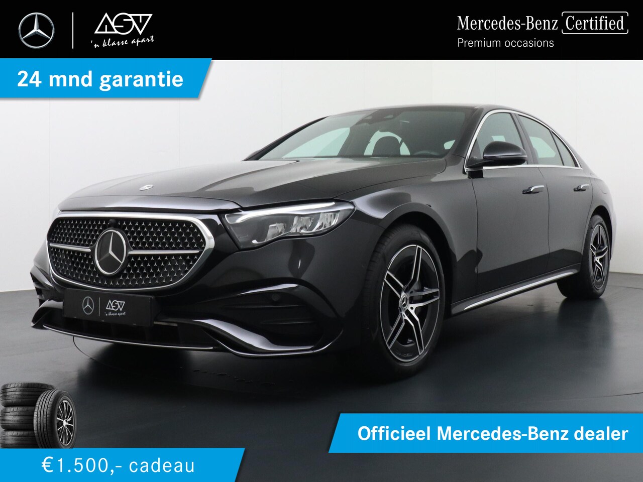 Mercedes-Benz E-klasse - 300 de AMG Line Rijassistentie pakket, wegklapbare trekhaak - AutoWereld.nl
