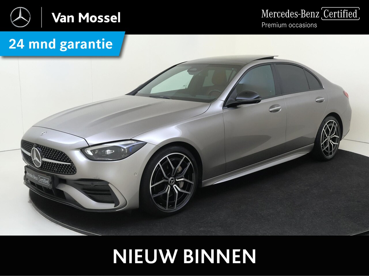Mercedes-Benz C-klasse - 200 Launch Edition AMG Line Premium Plus /Panoramadak /360 Camera /Memory /19 Inch /Nightp - AutoWereld.nl