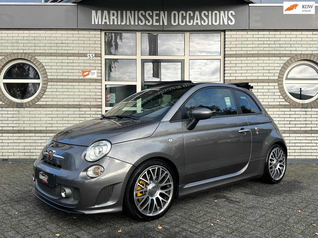Fiat 500 C - 1.4 T-Jet Abarth Competizione 595 Edition - AutoWereld.nl