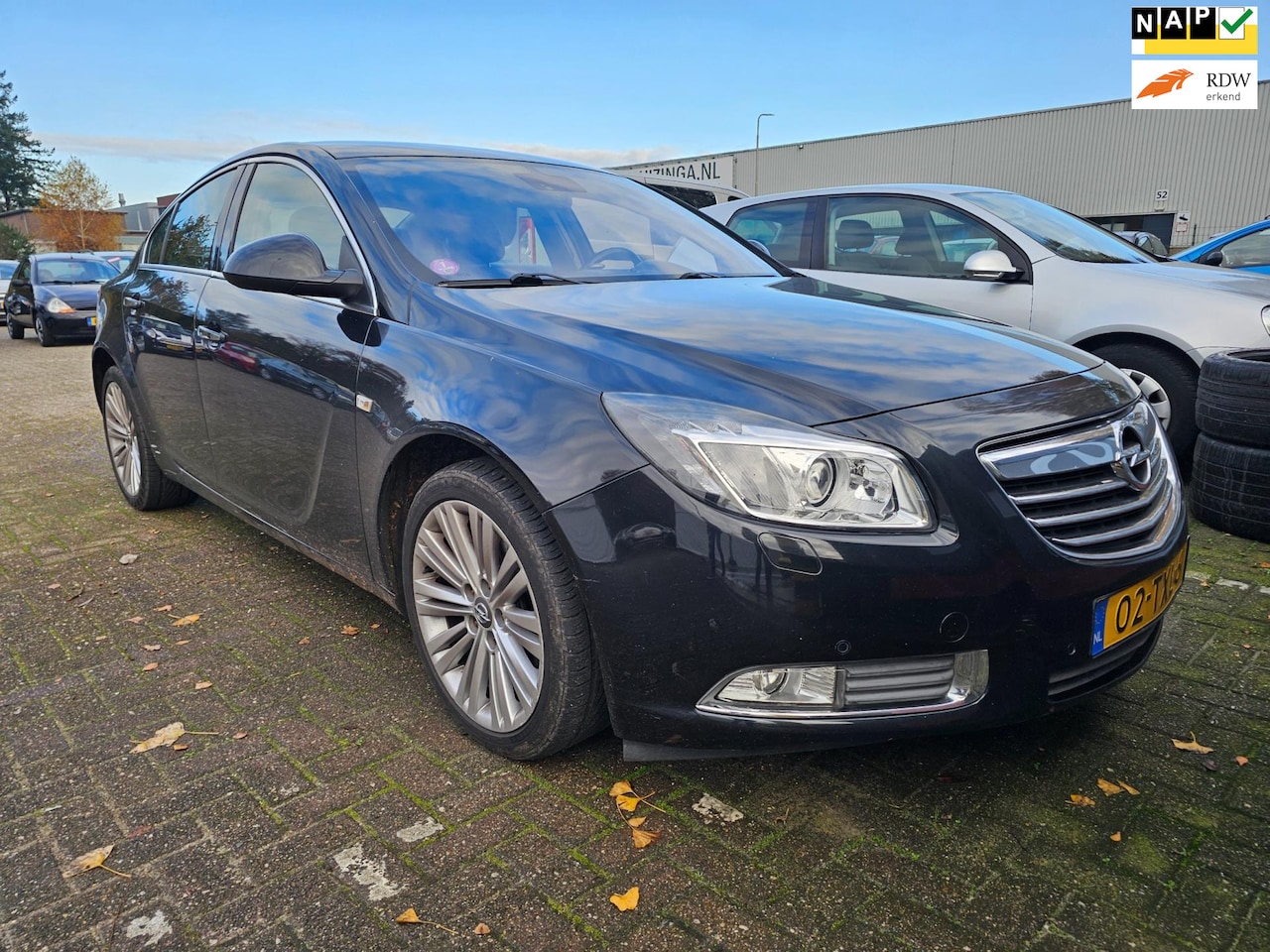 Opel Insignia - 1.4 Turbo EcoFLEX Cosmo LEER/airco/CRUISE - AutoWereld.nl