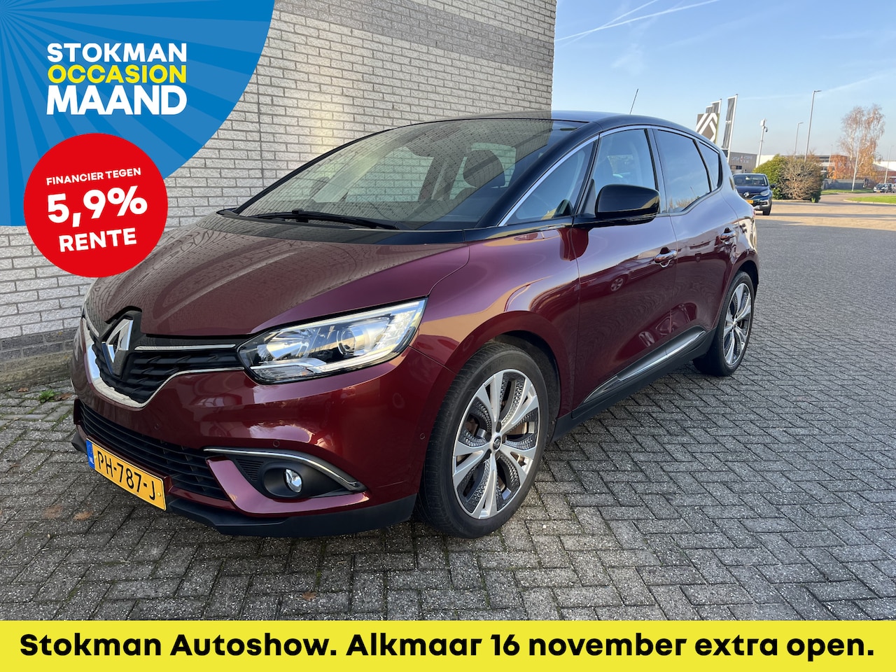 Renault Scénic - 1.2 TCe Intens | navigatie | climate control | trekhaak | incl. Bovag rijklaarpakket met 1 - AutoWereld.nl