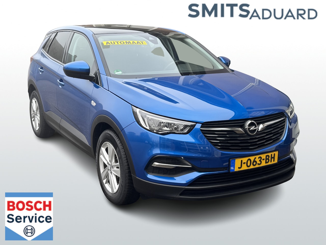 Opel Grandland X - 1.2 Turbo Edition Automaat, 130 Pk, Airco/ECC,  Panoramadak, Trekhaak, - AutoWereld.nl