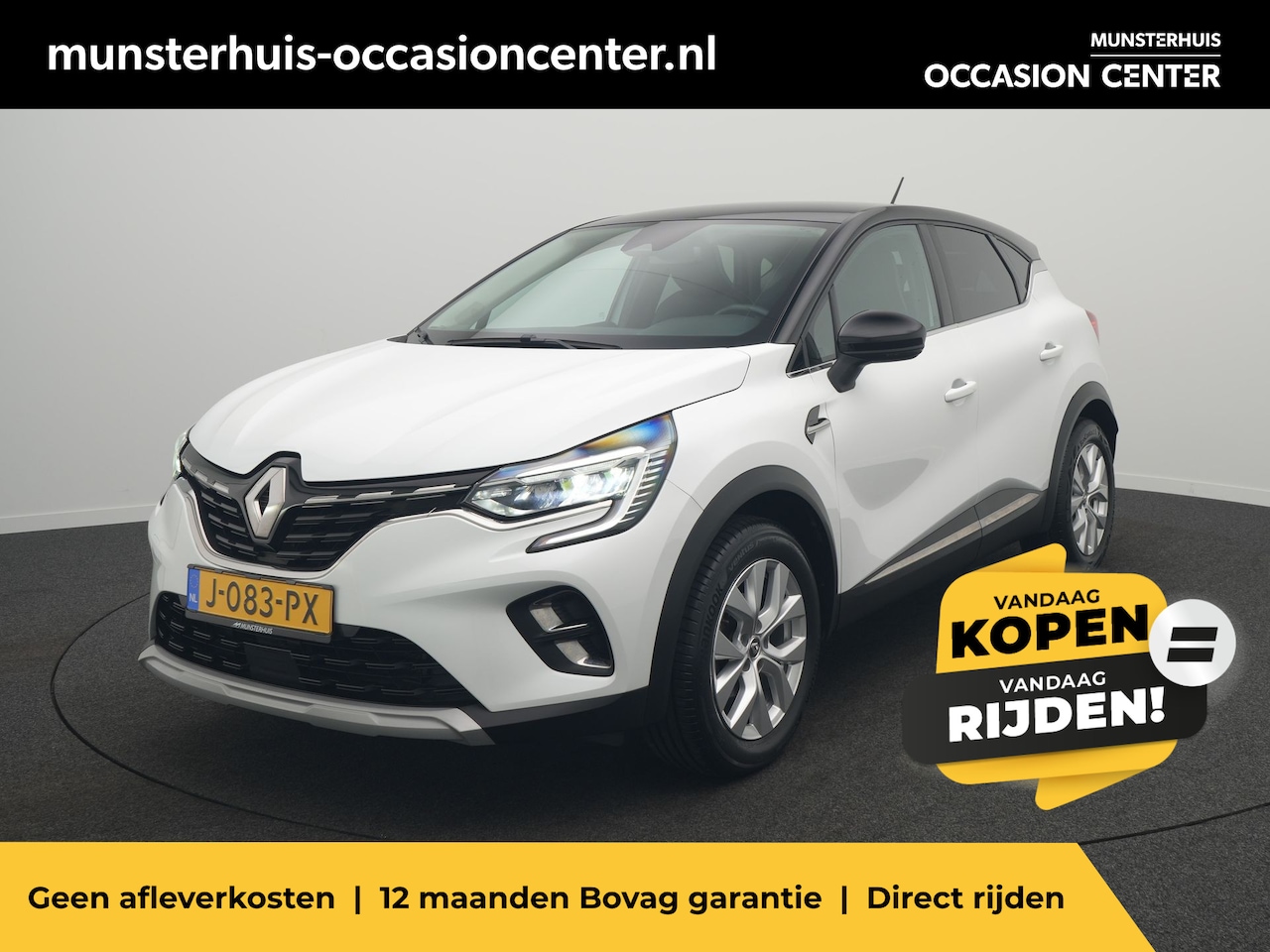 Renault Captur - TCe 100 Intens - RIJKLAARPRIJS - Cruise Control - Apple Carplay - Android Auto - AutoWereld.nl