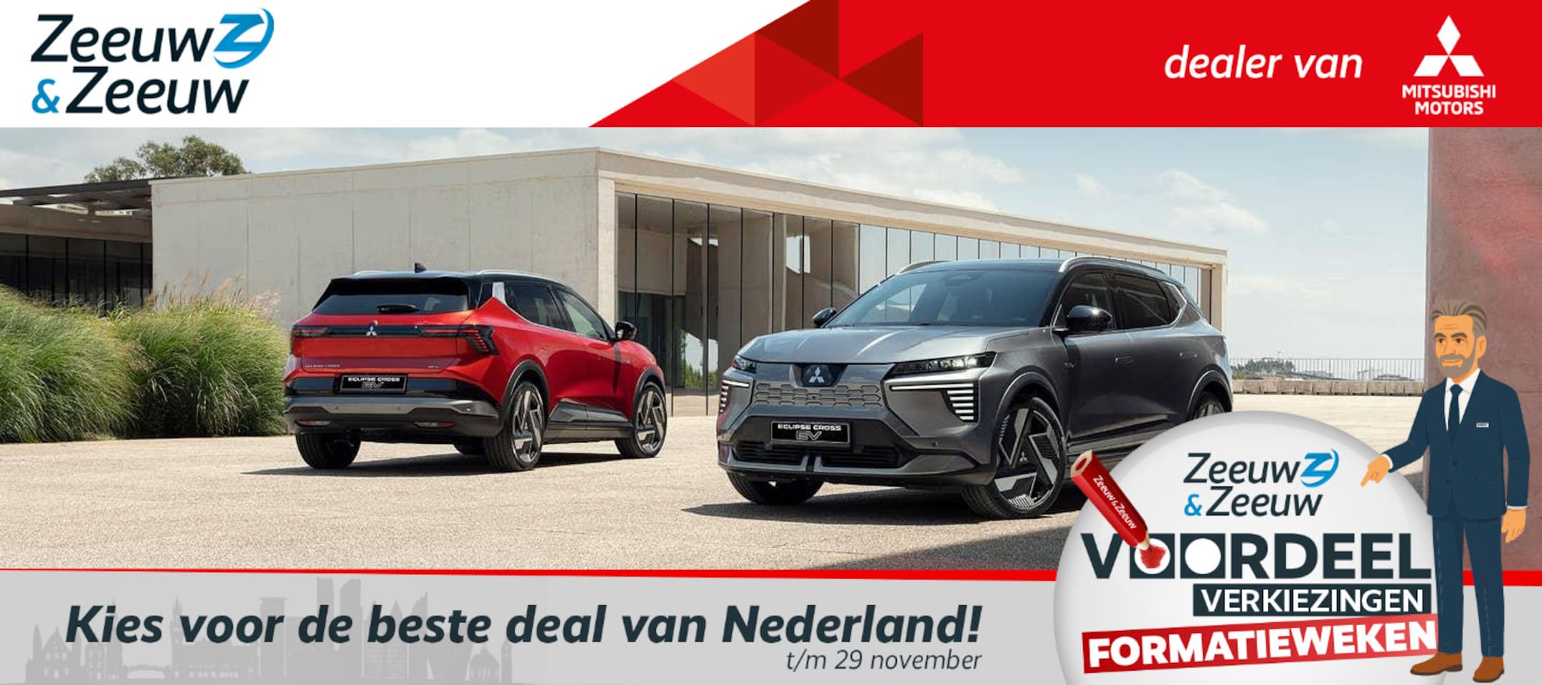 Mitsubishi Eclipse Cross - Instyle 87 kWh | De nieuwe Mitsubishi Eclipse Cross | Nu te bestellen | Modeljaar 2026 | - AutoWereld.nl