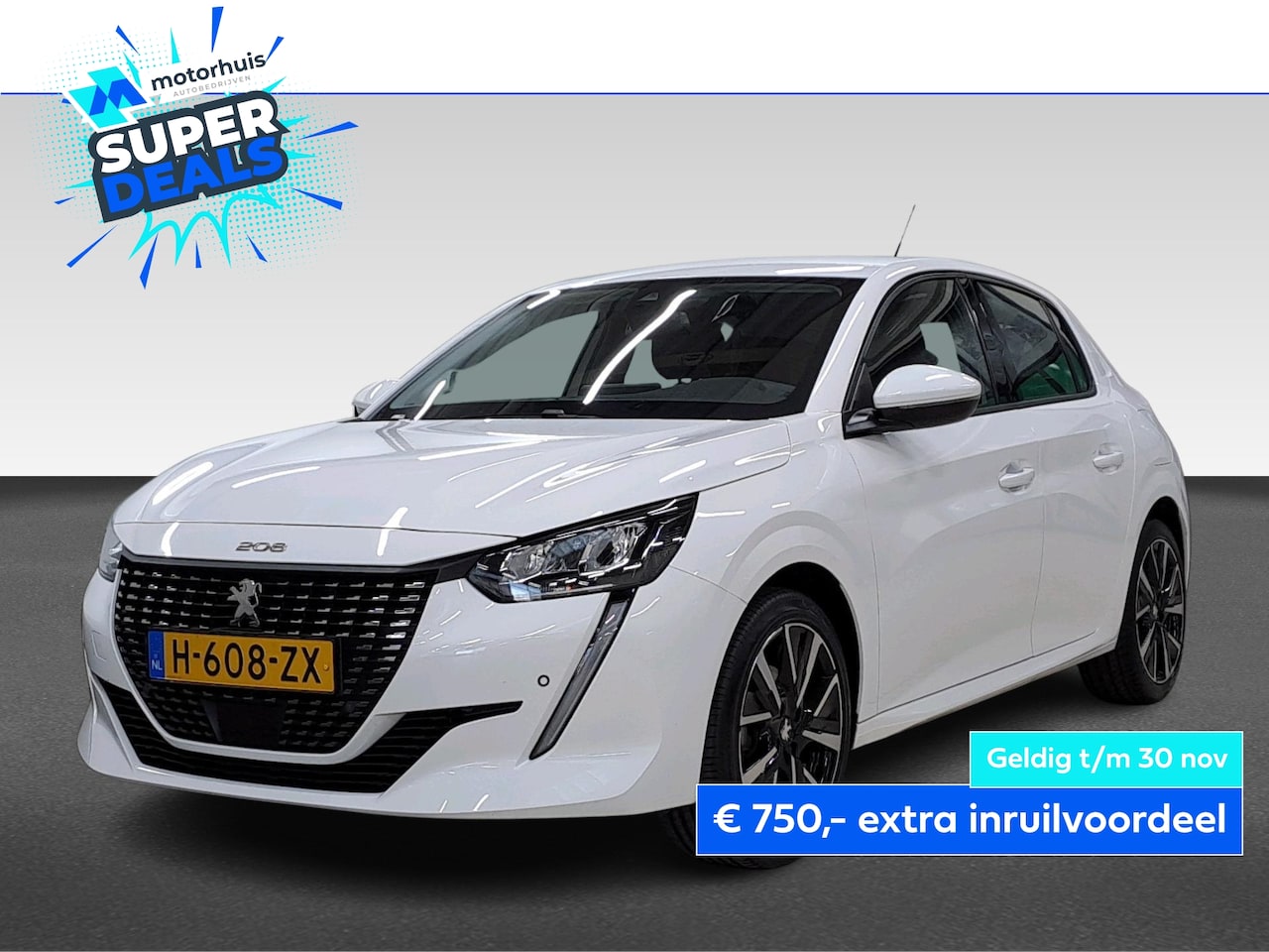 Peugeot 208 - 1.2 PureTech 100PK ALLURE NAVI 3D I-COCKPIT CAMERA ECC 17INCH LED NAP - AutoWereld.nl