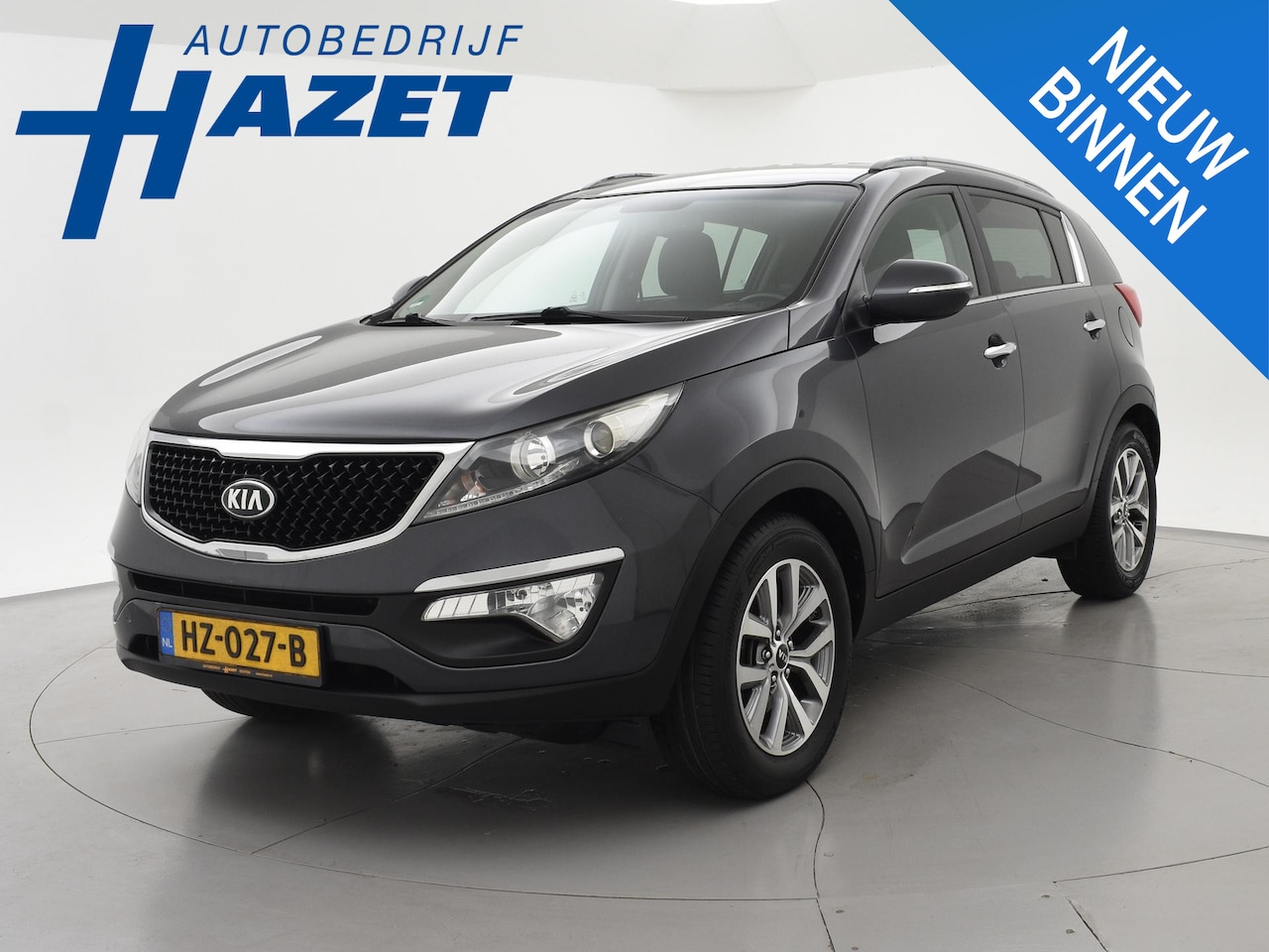 Kia Sportage - 1.6 GDI + LEDER | STOELVERW. V+A | TREKHAAK | CAMERA | NAVIGATIE - AutoWereld.nl