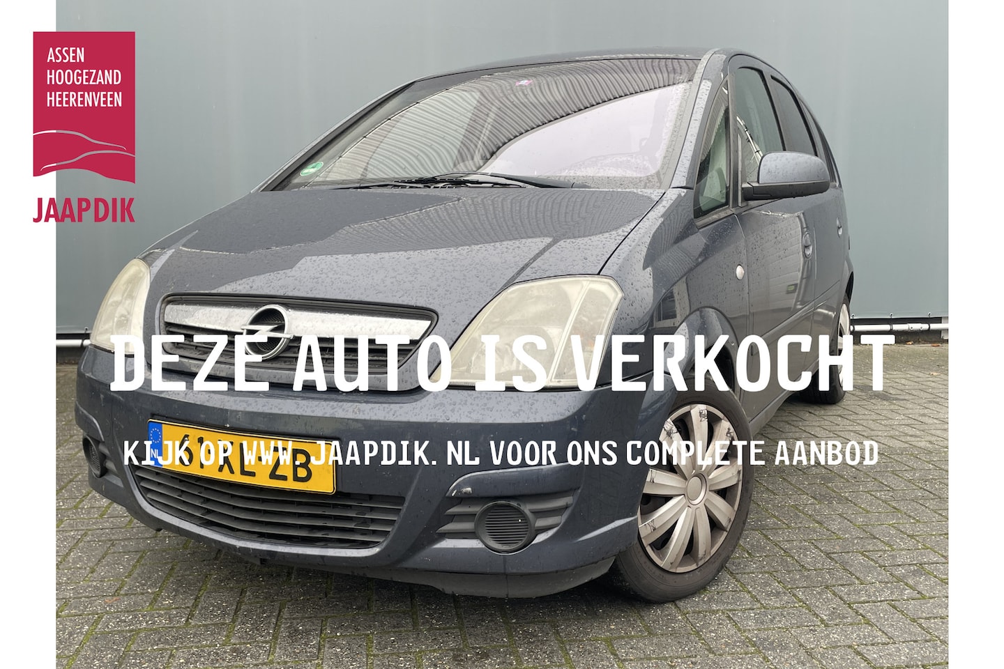 Opel Meriva - BWJ 2007 1.6-16V 105 PK Business AUTOMAAT | AIRCO ECC | STUURBEKR. | METALLIC LAK - AutoWereld.nl