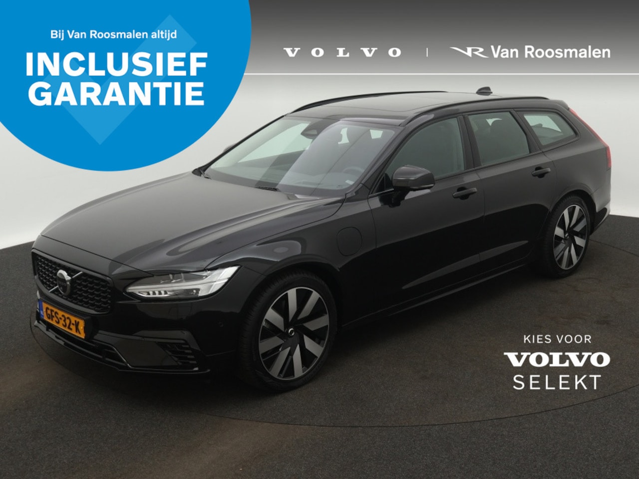 Volvo V90 - 2.0 T6 AWD Ultimate Dark | Panorama dak | Harman Kardon | - AutoWereld.nl