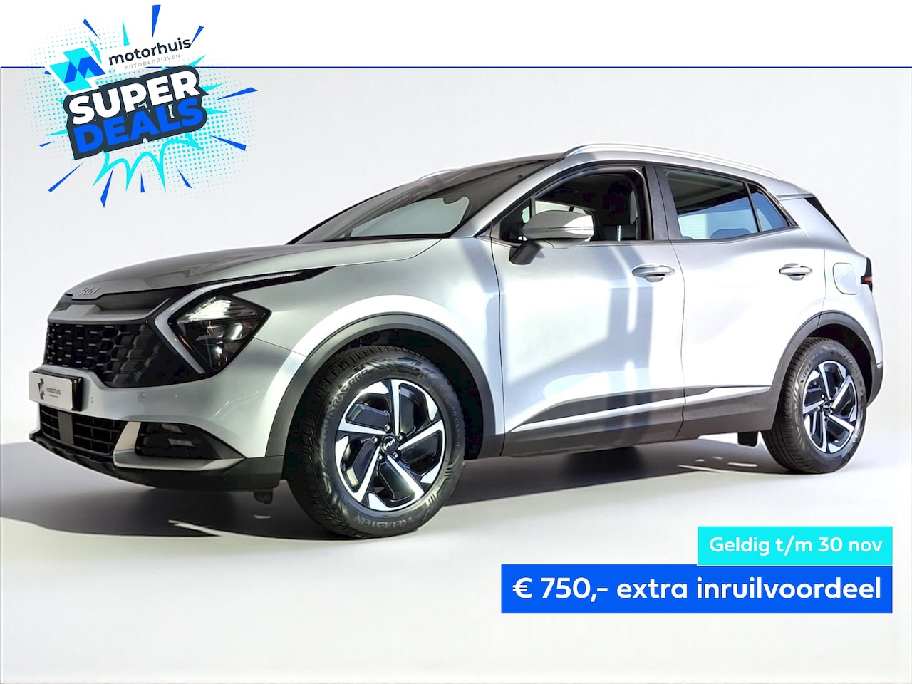 Kia Sportage - 1.6 T-GDi 150pk Mild Hybrid DynamicLine NAVI CAMERA ECC LMV - AutoWereld.nl