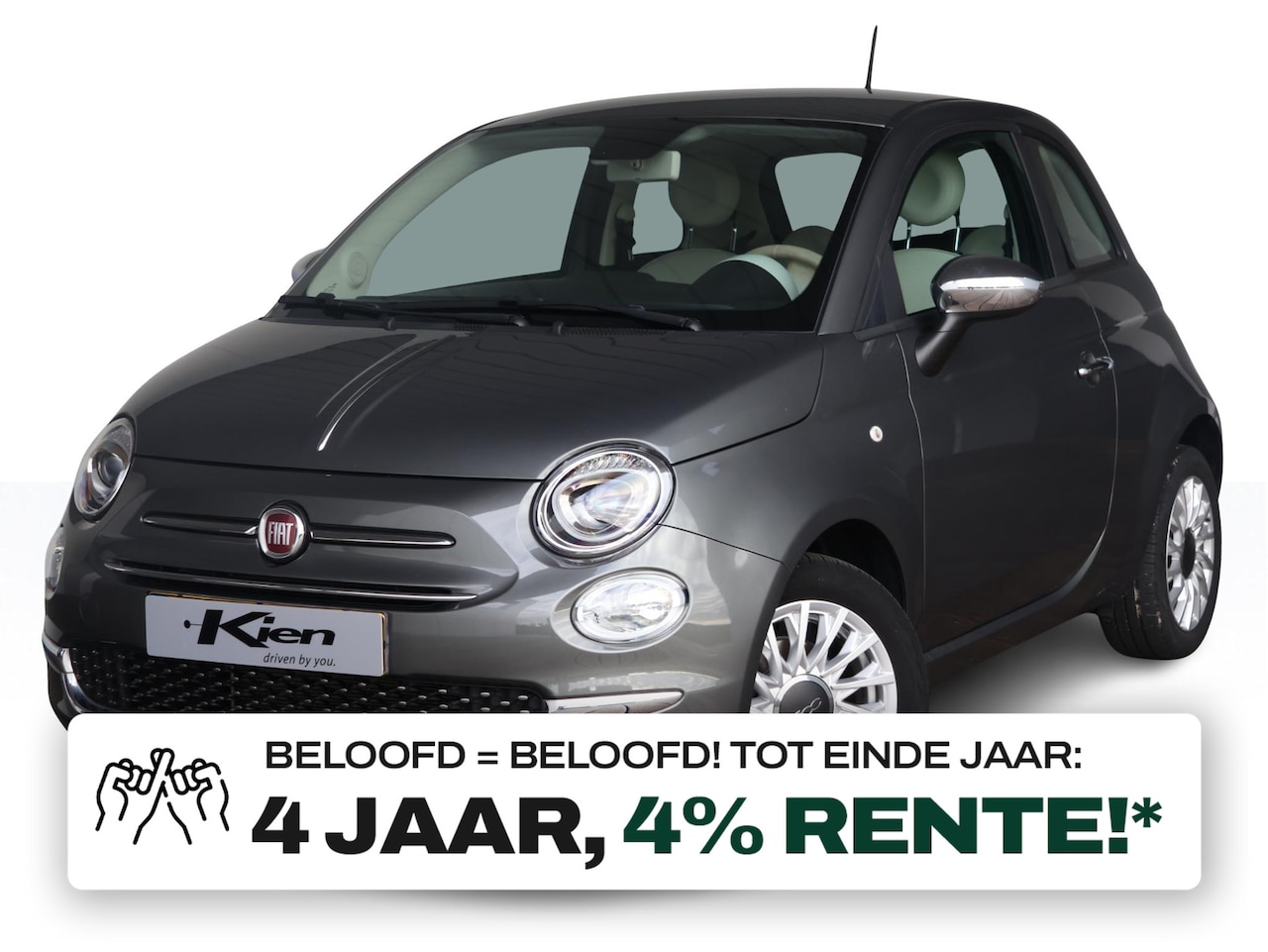 Fiat 500 - 1.0 Hybrid Lounge 1.0 Hybrid Lounge - AutoWereld.nl
