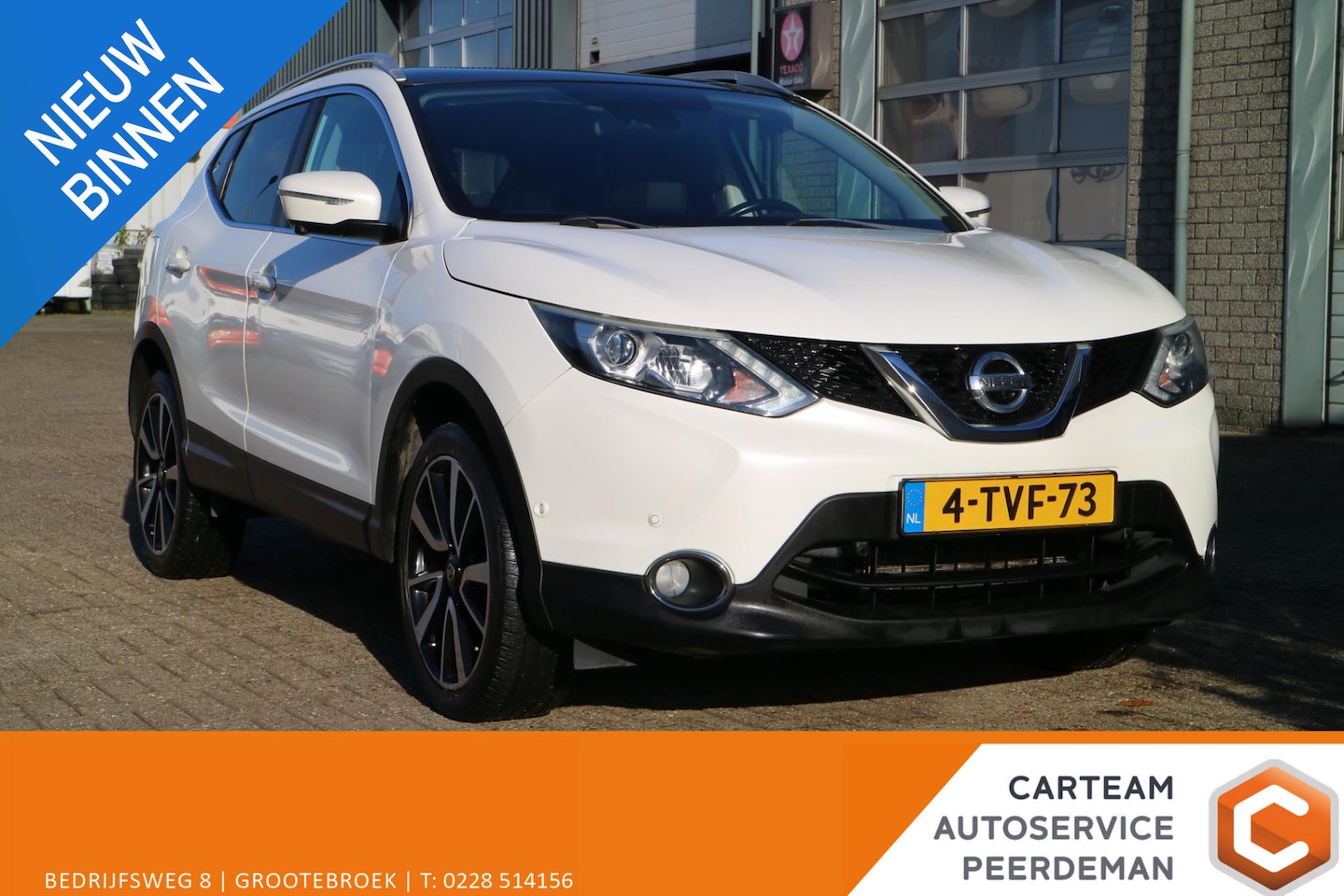 Nissan Qashqai - 1.2 Tekna | Panorama | trekhaak! | - AutoWereld.nl
