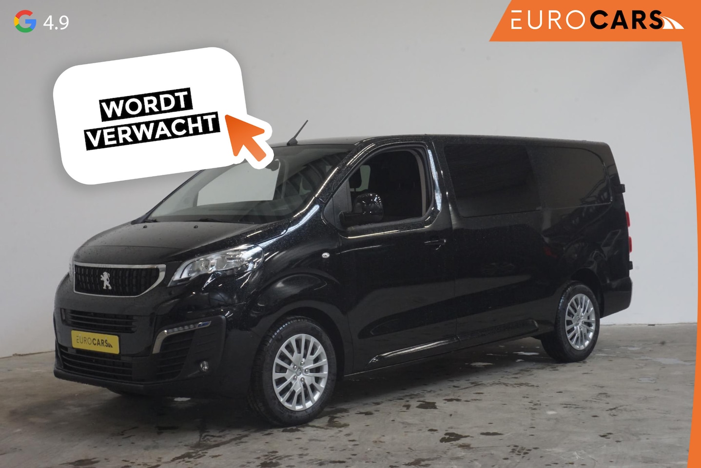 Peugeot Expert - 2.0 Automaat Dubbele cabine Navigatie Parkeersensoren Clima Control Trekhaak - AutoWereld.nl