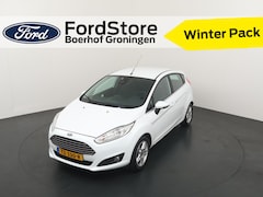 Ford Fiesta - EcoBoost 125 pk Titanium | Stoelverw. | Navi | Voorruitverw. | PDC | Distr. riem vv | Blue