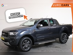 Ford Ranger - 2.0 EcoBlue 213pk Wildtrak Supercab Automaat 4x4 Navigatie Camera Trekhaak Airco Bluetooth