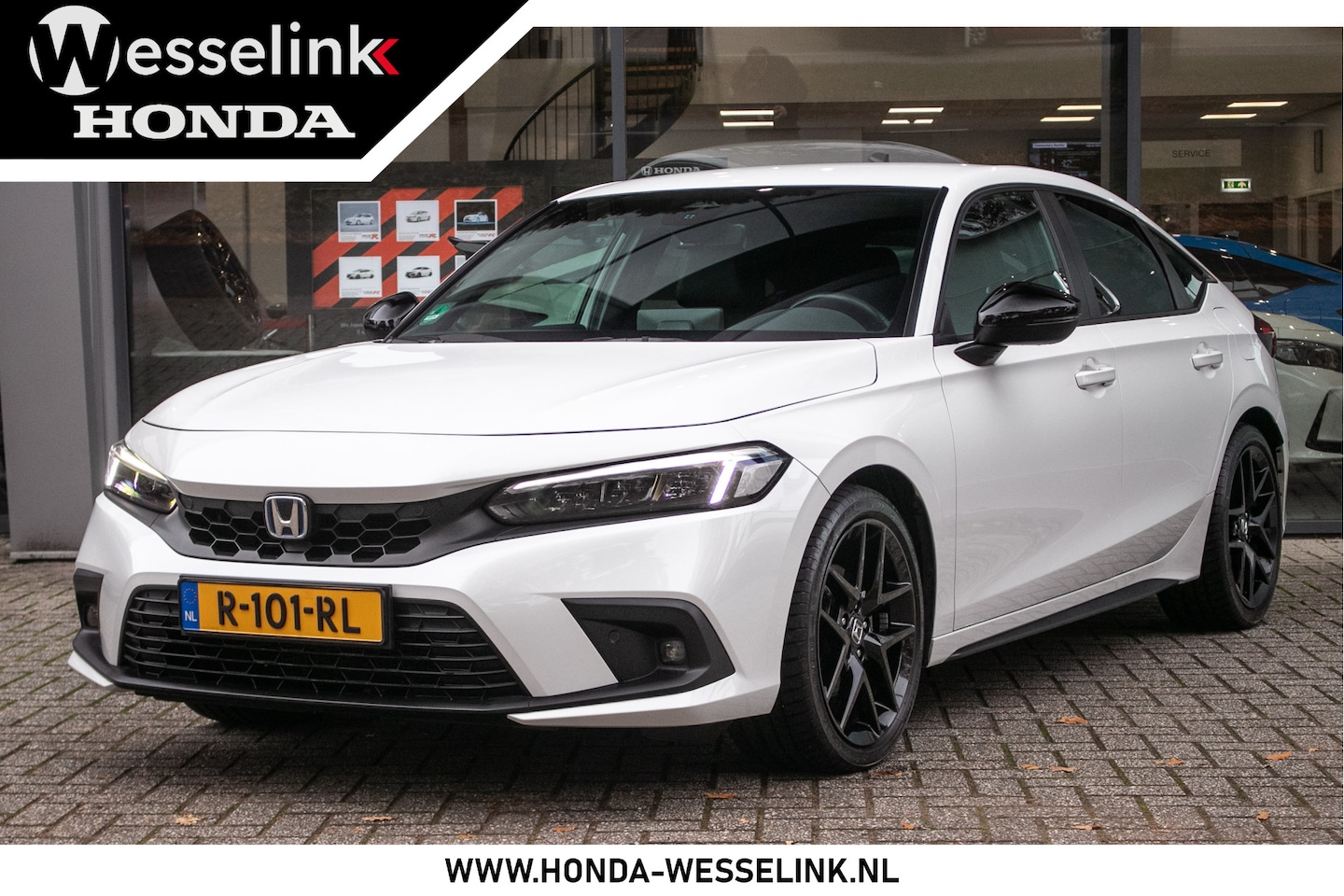 Honda Civic - 2.0 e:HEV Sport - 1e eigenaar | Dealer onderhouden | Navi | Camera - AutoWereld.nl