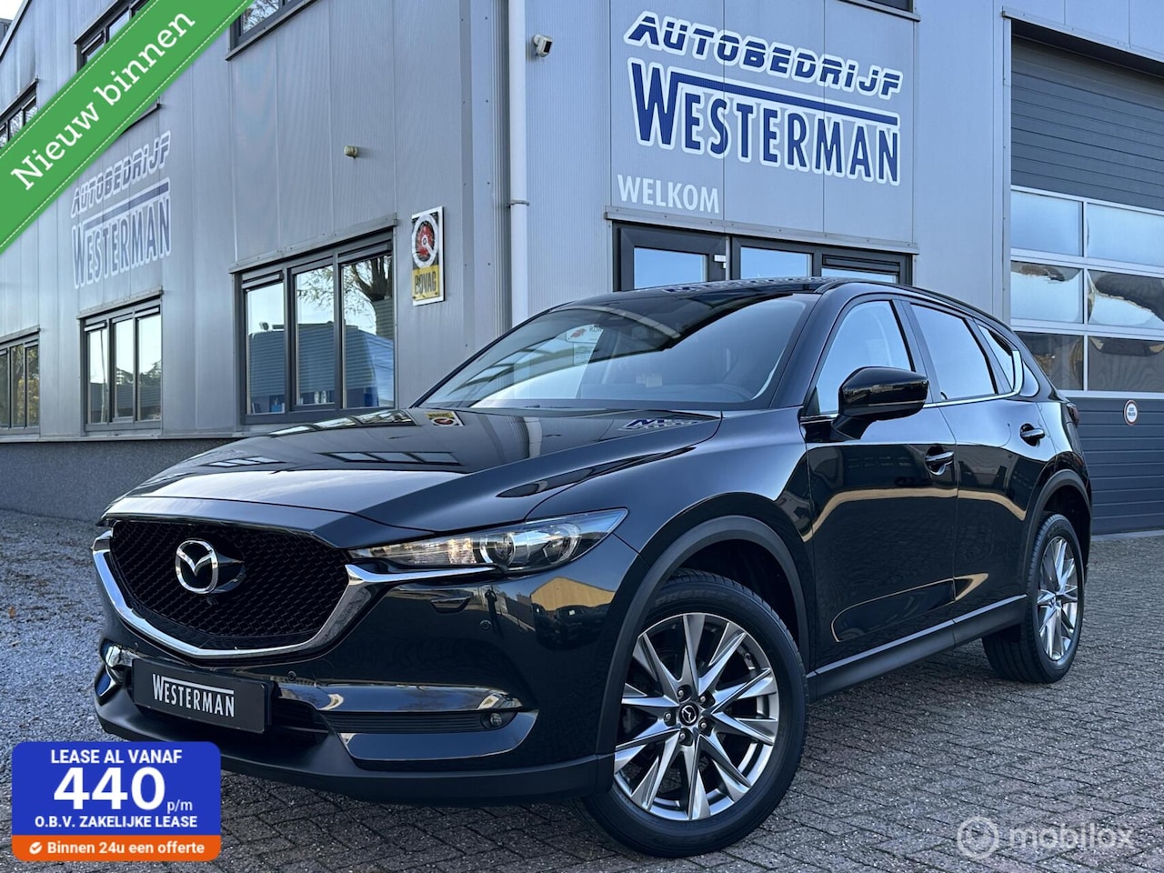 Mazda CX-5 - 2.0 SkyActiv-G 165 Comfort Stoel-/stuurverw. 360°Cam Carplay 19" Lmv etc. - AutoWereld.nl