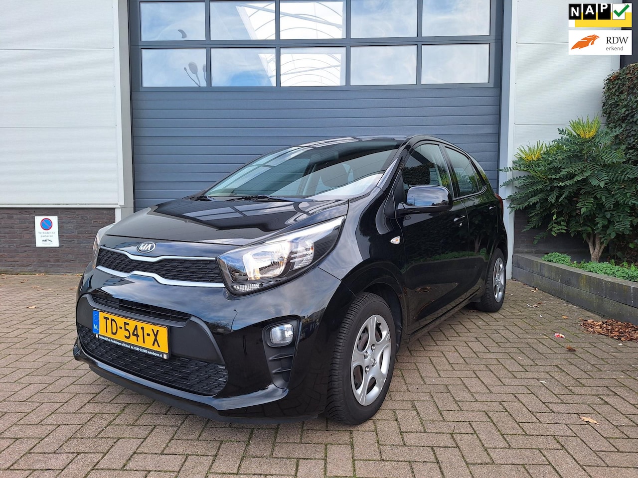 Kia Picanto - | 1.0 CVVT EconomyPlusLine | Airco | Lage kilometerstand | Bluetooth | Telefoon verbinding - AutoWereld.nl