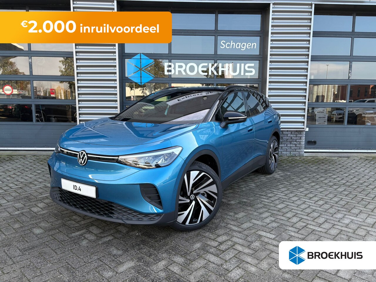 Volkswagen ID.4 - Pro Limited Edition | 'App-Connect' draadloze smartphone integratie | Achterbank in ongeli - AutoWereld.nl